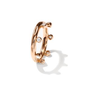 Roségold, Ringe, Tamara Comolli GYPSY Ring Crown Brilliant Cut Classic R-Gyp-C-Br-Cl-rg