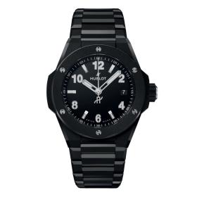 Unisex, Hublot Integrated Time Only Black Magic  457.CX.1270.CX