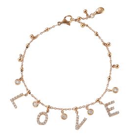 Roségold, Armschmuck, Crivelli Armband LOVE 216-CR827