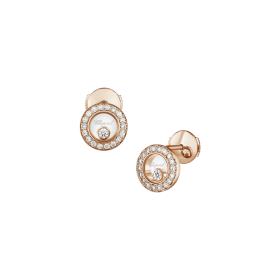 Roségold, Ohrringe, Chopard Happy Diamonds Icons Ohrstecker 83A017-5201