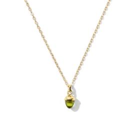 Gelbgold, Halsschmuck, Tamara Comolli myMIKADO Halskette Peridot N-MM-Per-yg