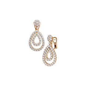 Roségold, Ohrringe, Chopard L'Heure du Diamant Ohrhänger 849066-5001