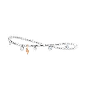 Weißgold, Armschmuck, Capolavoro Armband Prosecco AB8BRW00323.INNEN.17