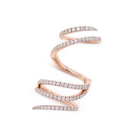 Roségold, Ringe, Crivelli Ring VORTICE 234-5712-370-rosé