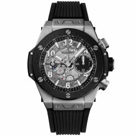 Unisex, Hublot Unico Titanium Ceramic  441.NM.1171.RX