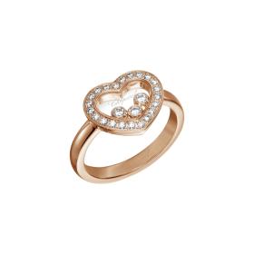 Roségold, Ringe, Chopard Happy Diamonds Icons Ring 82A611-5200