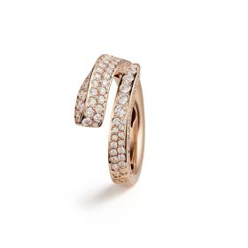 Roségold, Ringe, Crivelli Ring LIKE SLIM FULL PAVÉ 000-4535NS-rosé