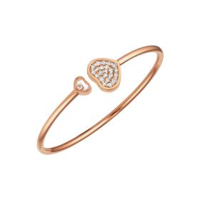 Roségold, Armschmuck, Chopard Happy Hearts Armreif 857482-5900