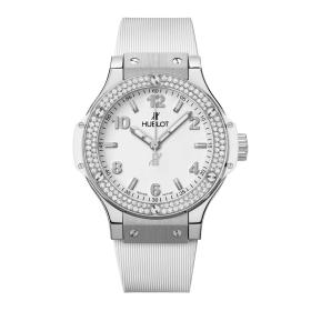 Unisex, Hublot Steel White Diamonds  361.SE.2010.RW.1104