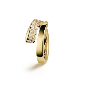 Gelbgold, Ringe, Crivelli Ring LIKE SLIM 000-4383NS-yellow