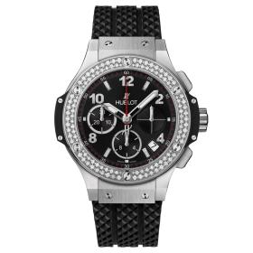 Herrenuhr, Hublot Steel Diamonds  341.SX.130.RX.114