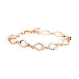 Roségold, Armschmuck, Tamara Comolli SIGNATURE Armband Small 18K Roségold B-Sig-s-1pl-rg