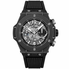 Herrenuhr, Hublot Unico Black Magic  421.CI.1170.RX