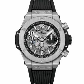 Herrenuhr, Hublot Unico Titanium  421.NX.1170.RX