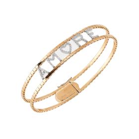 Weißgold, Armschmuck, Crivelli Armreif AMORE 415-117-BR