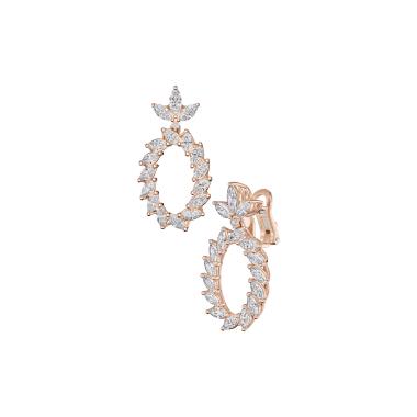 Ohrringe, Roségold, Chopard L'Heure du Diamant Marquise Ohrhänger