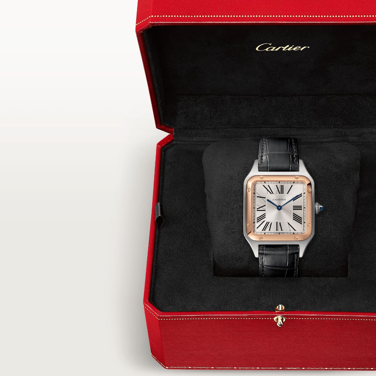 Santos-Dumont Modell W2SA0011 in Cartier Verpackung