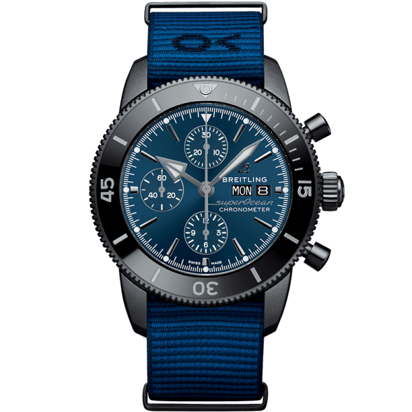 Breitling Superocean Heritage Chronograph 44 Outerknown Modell M133132A1C1W1 Ansicht vorne