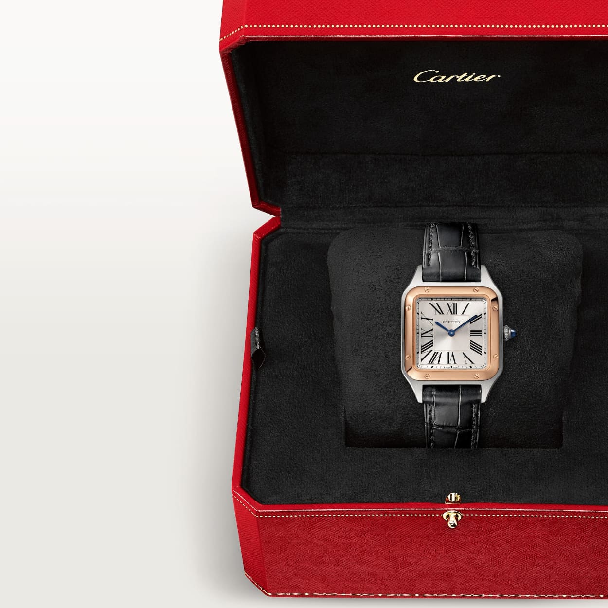 Santos-Dumont Modell W2SA0012 in Cartier Verpackung