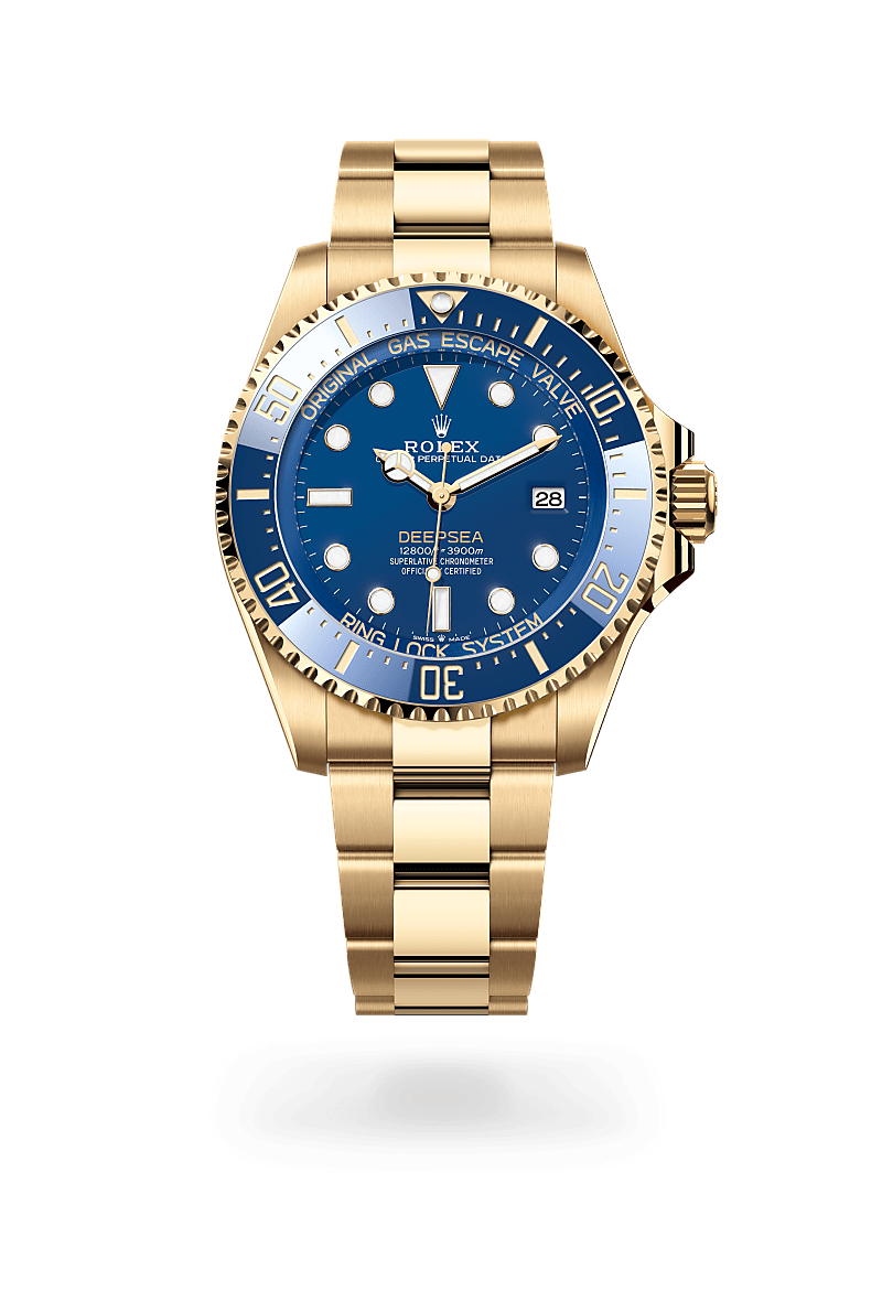 Rolex Deepsea M136668LB-0001 Herrenuhr - Oyster, 44 mm, Gelbgold 