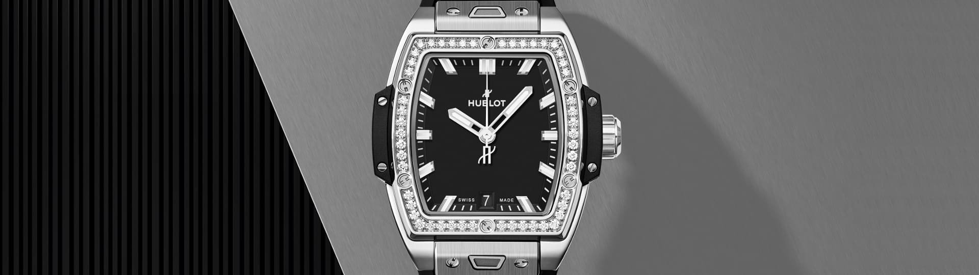 Hublot Spirit of Big Bang Titanium Diamonds Ansicht vorne