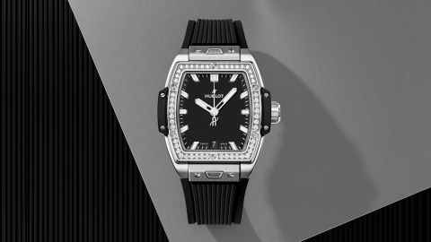 Hublot Spirit of Big Bang Titanium Diamonds Ansicht vorne